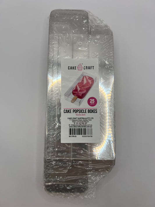 Cake Popsicle Boxes